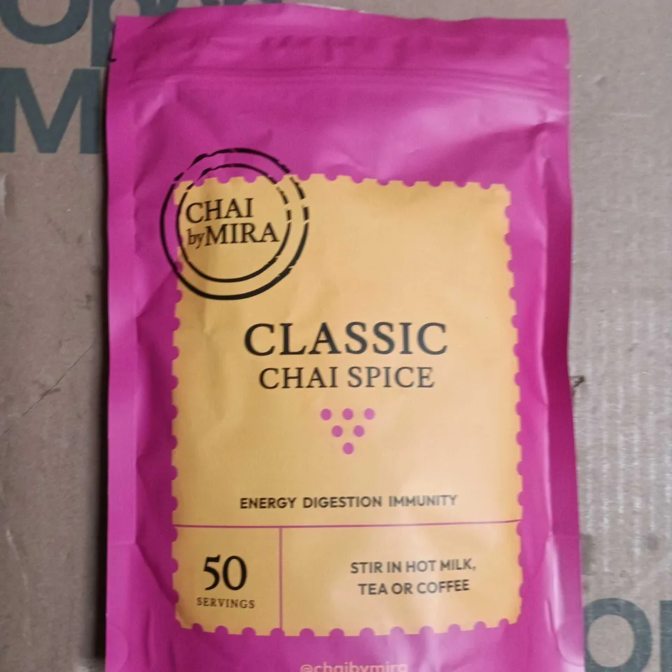 CHAI BY MIRA CLASSIC CHAI SPICE – 50 SERVINGS