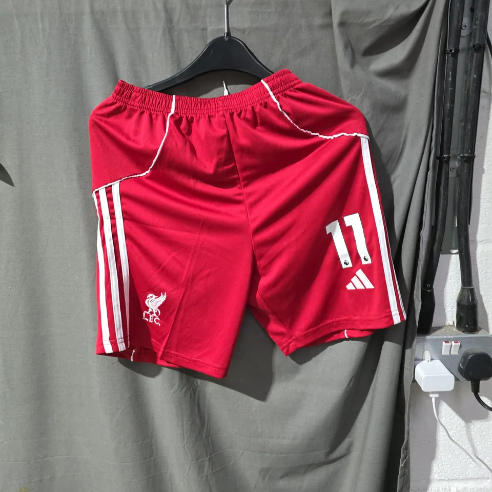 LIVERPOOL FC MEN'S HOME SHIRT + SHORTS + SOCKS SALAH 11 – RED ADIDAS OFFICIAL LICENSED PRODUCT