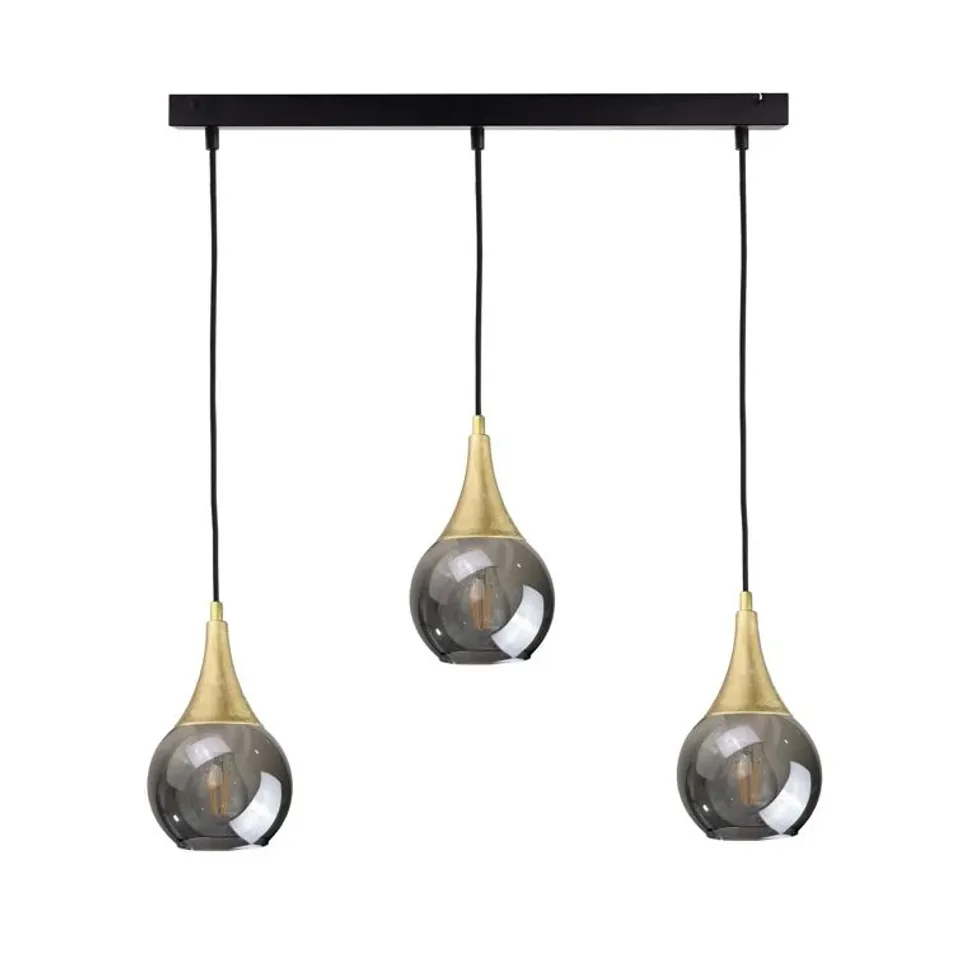 BOXED CRESPIN 3 LIGHT KITCHEN ISLAND FITTING