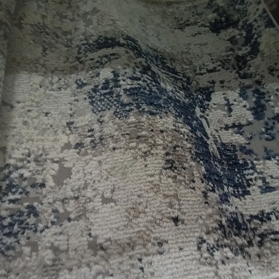 RAUSCHER GREY/BLUE RUG 66X229CM