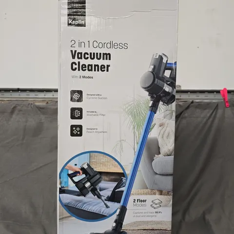 BOXED KEPLIN 2-IN-1 VACUUM CLEANER