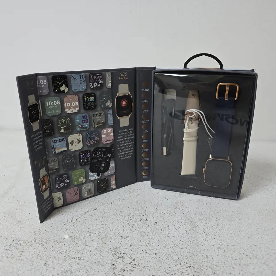 BOXED RADLEY LADIES SERIES 56 SMARTWATCH AND STRAP GIFT SET