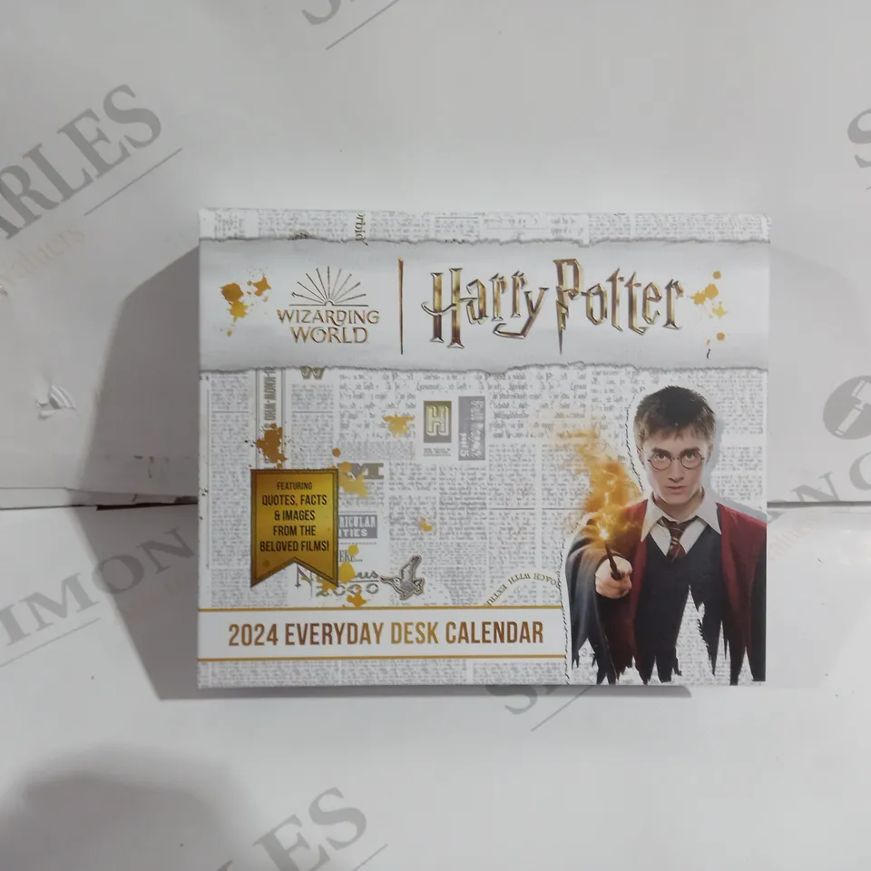 BOXED HARRY POTTER 2024 EVERYDAY DESK CALENDAR