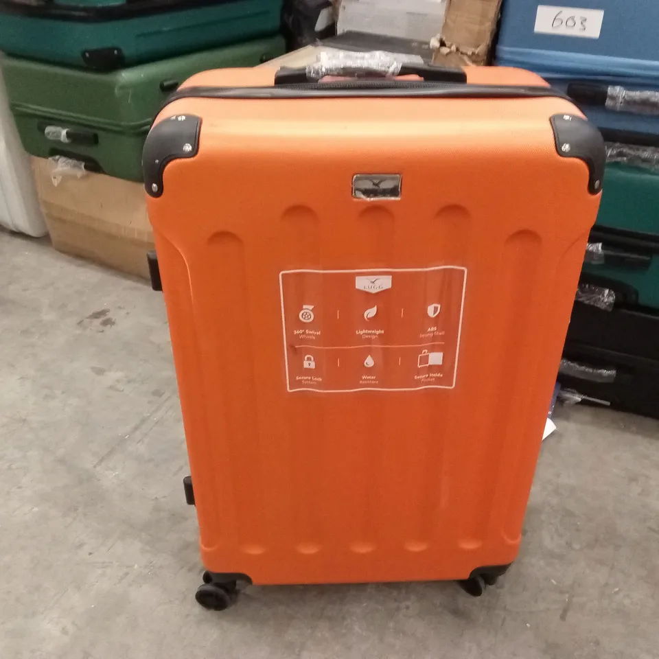 MEDIUM SUITCASE ORANGE & BLACK