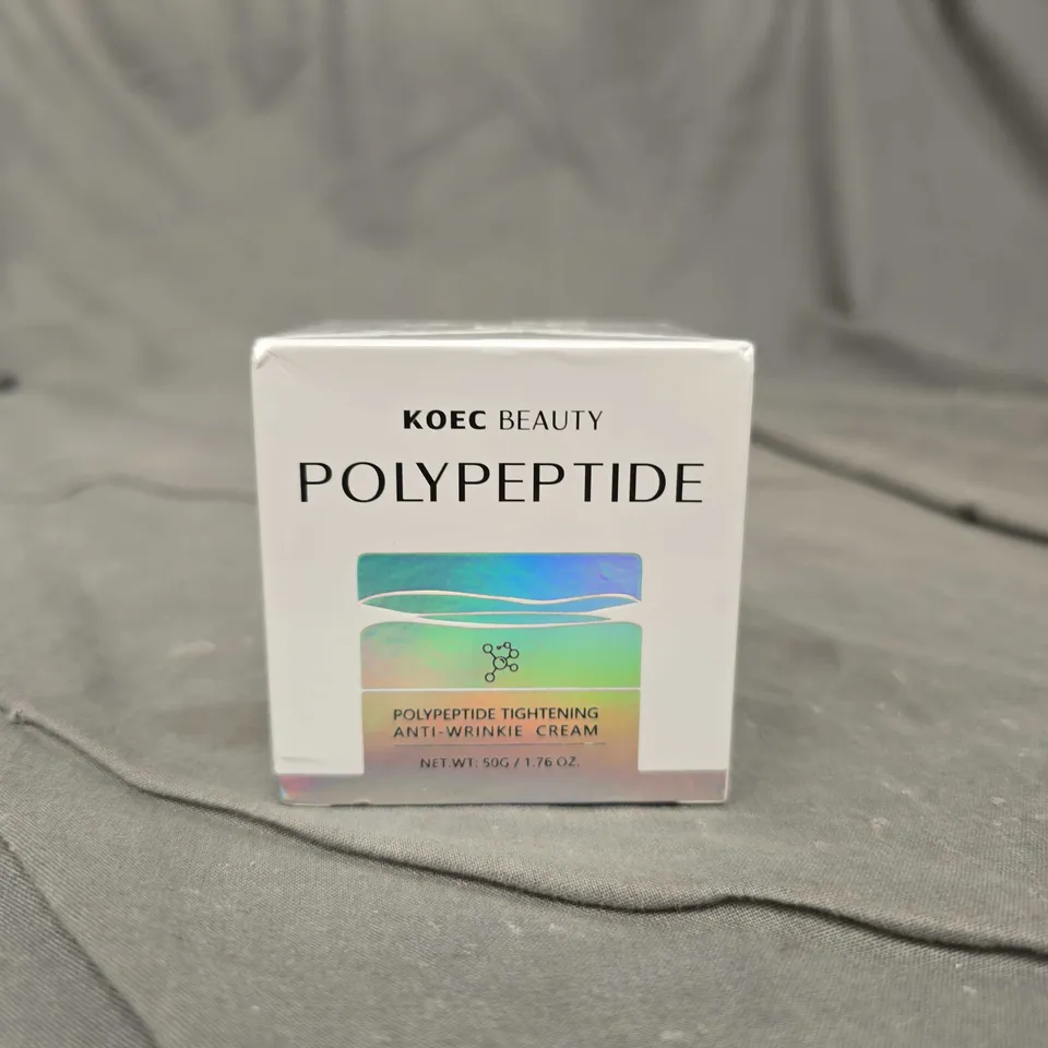SEALED KOEC BEAUTY POLYPEPTIDE TIGHTENING ANTI-WRINKLE CREAM 50G