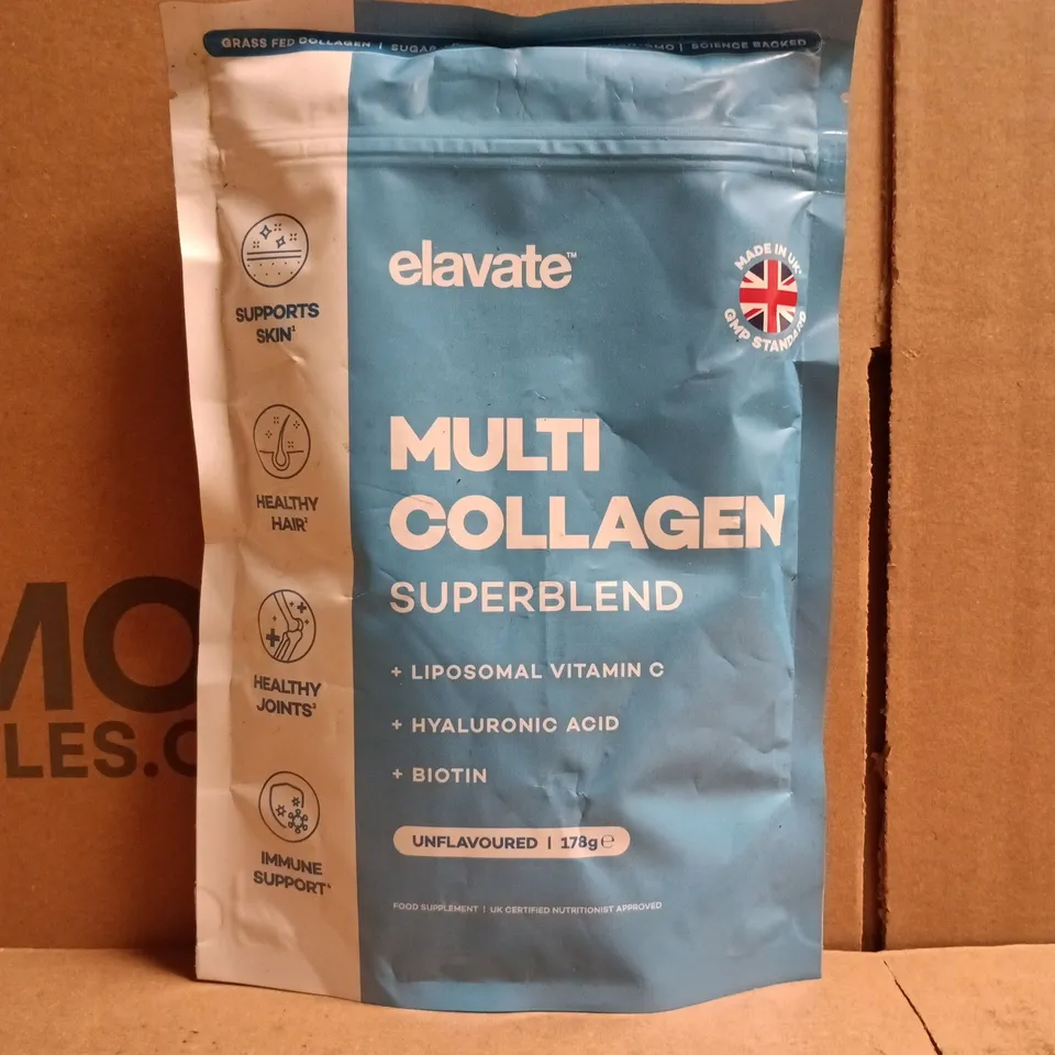 ELAVATE MULTI COLLAGEN SUPERBLEND (178G) - UNFLAVOURED