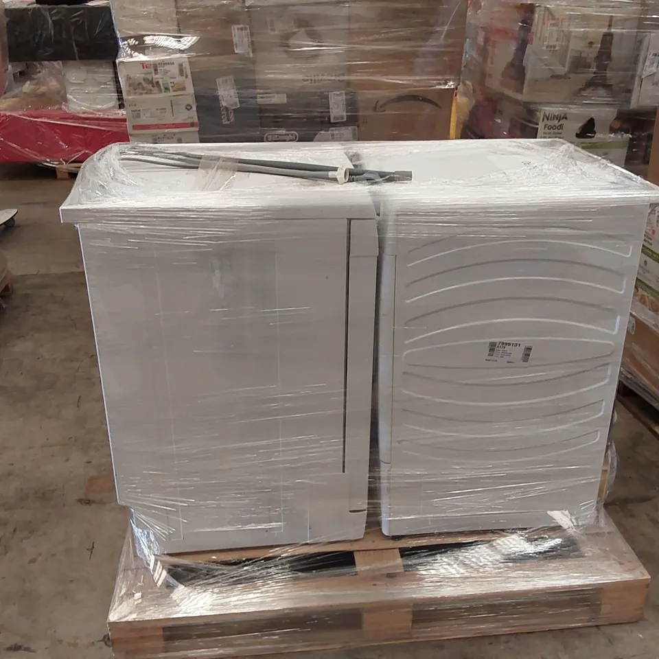 PALLET OF TWO ASSORTED UNTESTED RAW RETURN WHTE GOODS TO INCLUDE;