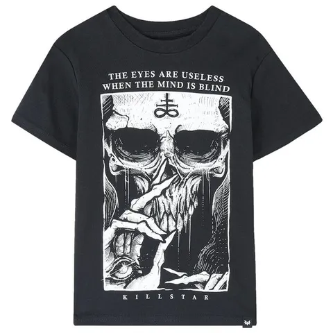 BRAND NEW KILLSTAR - MINI BLIND MIND - BLACK SIZE 4-5 YEAR