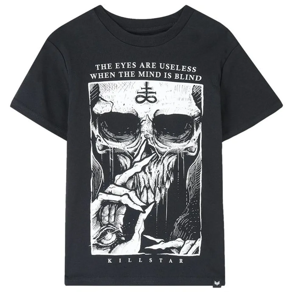 BRAND NEW KILLSTAR - MINI BLIND MIND - BLACK SIZE 4-5 YEAR