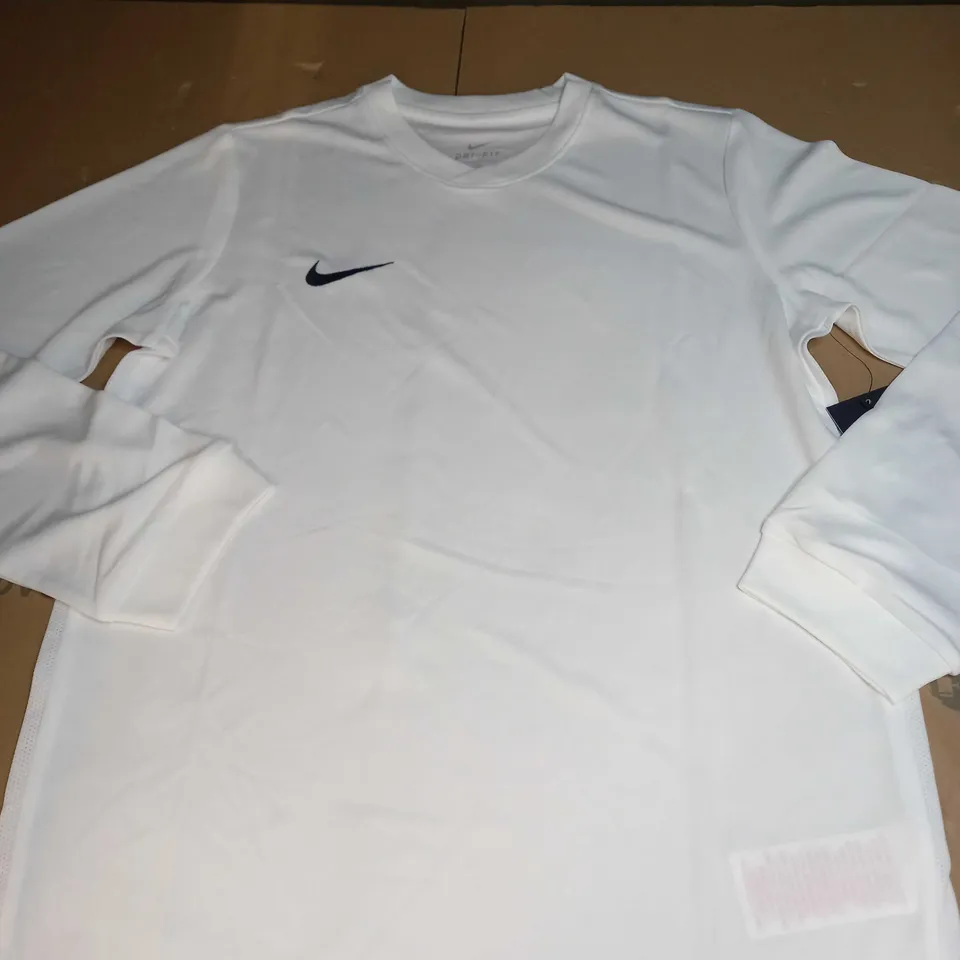 NIKE LOGO YOUTH UNISEX LONG SLEEVED SHIRT SIZE XL
