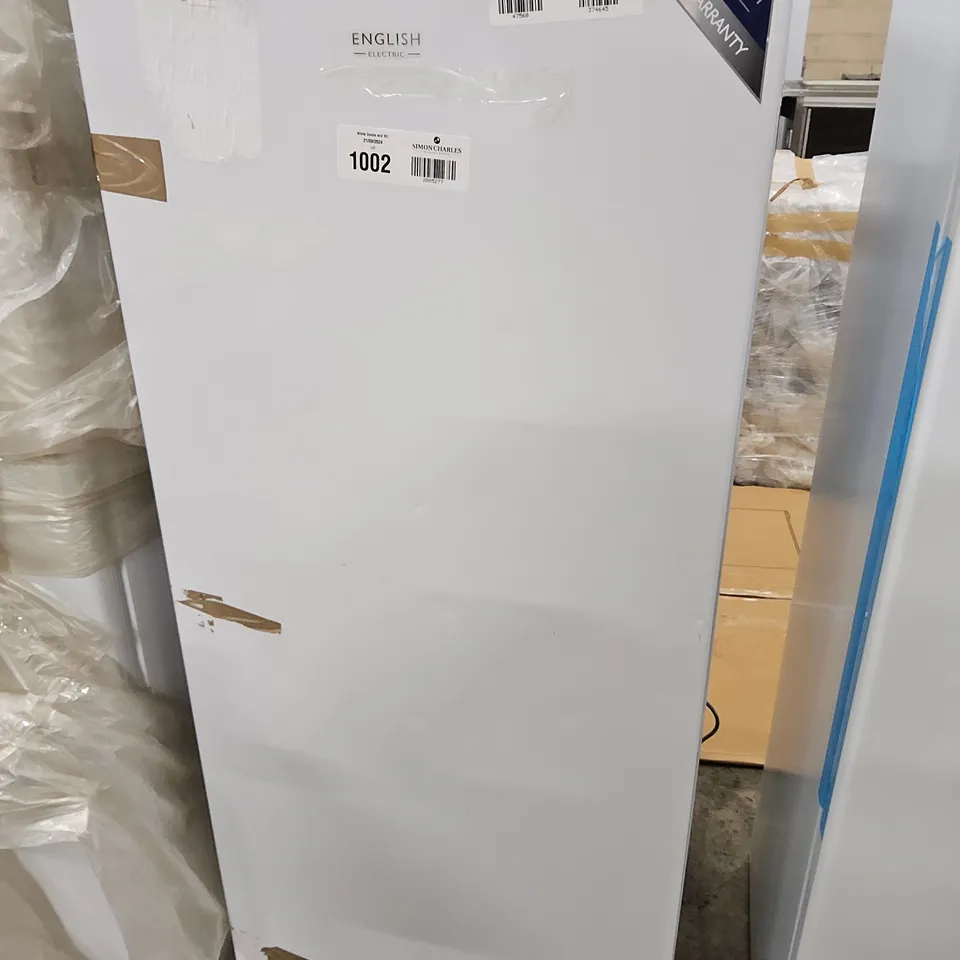 BRAND NEW ENGLISH ELECTRIC TALL FREEZER WHITE EEF170H