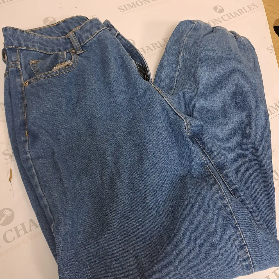 BOOHOO BLUE DENIM JEANS SIZE 12