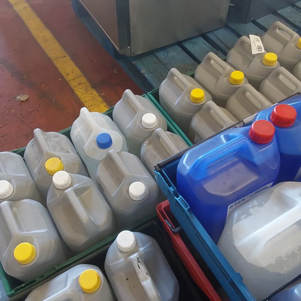 PALLET OF ASSORTED CLEANING PRODUCTS, DISHWASHER, GLASSWASHER, RINSE AID ECT