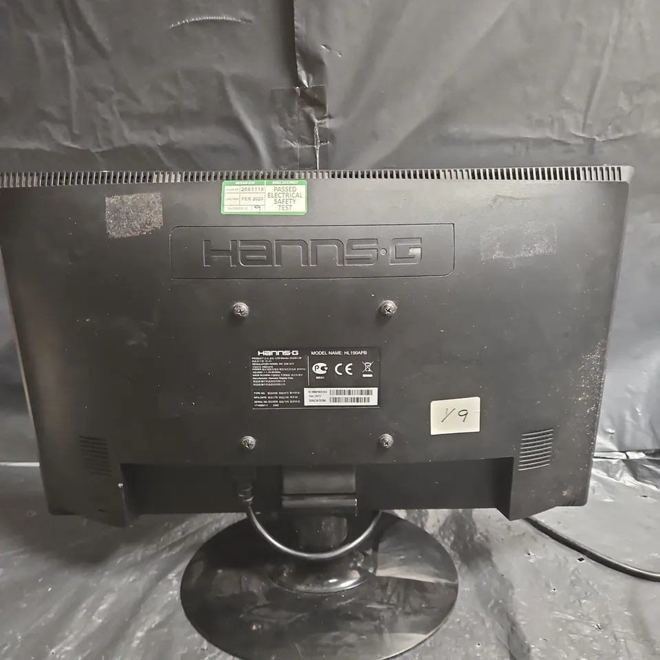 HANNS.G HL190APB 19-INCH LCD MONITOR