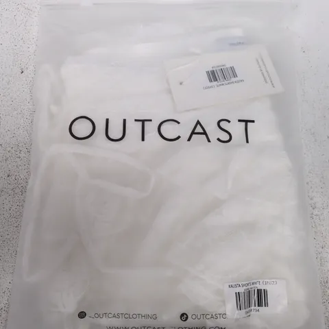 KALISTA SHORTS WHITE – 1 PIECE (OUTCAST PACKAGING)