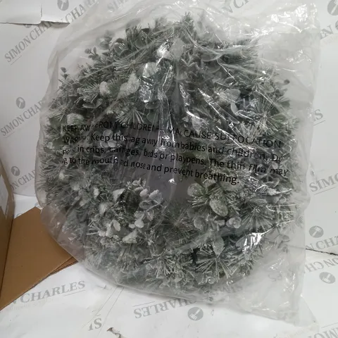 PRE LIT CHOICE OF GREENERY CHRISTMAS DECORATION