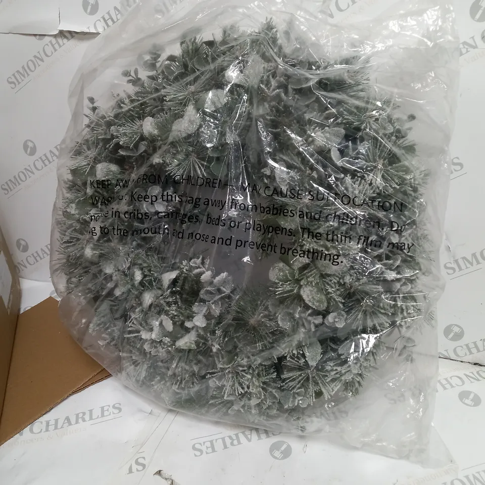 PRE LIT CHOICE OF GREENERY CHRISTMAS DECORATION