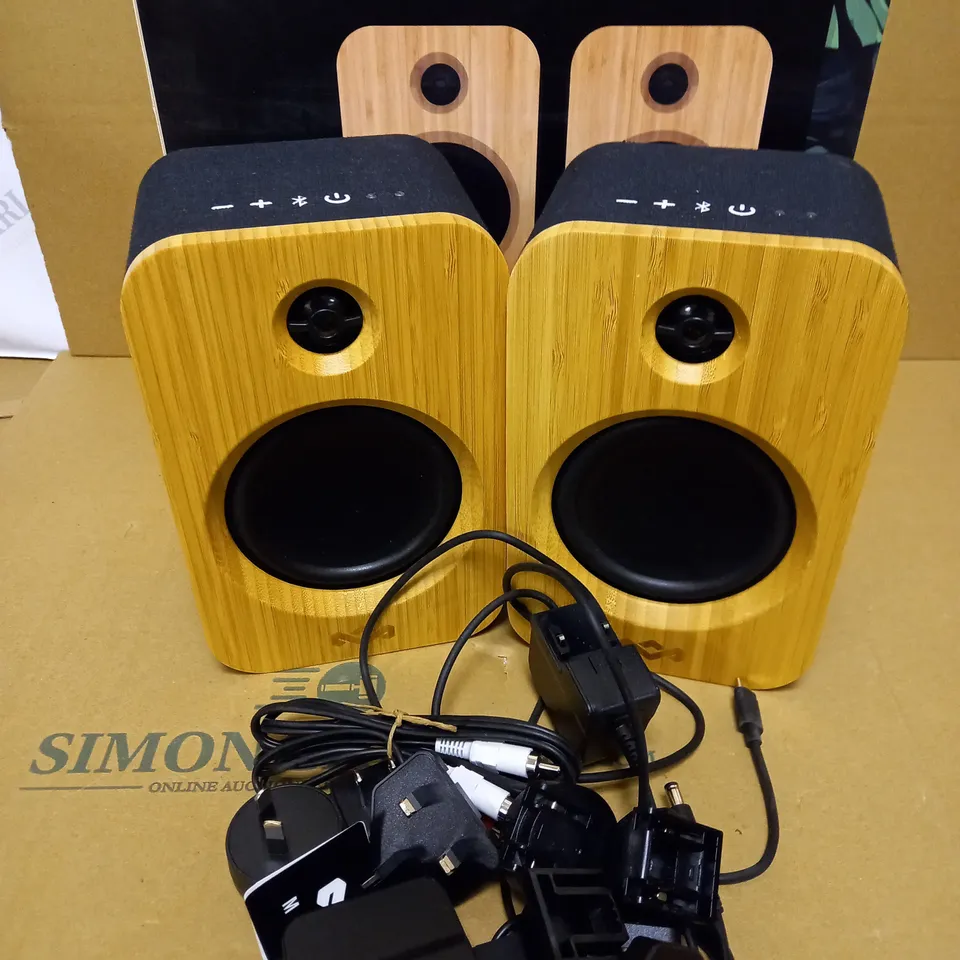 HOUSE OF MARLEY GET TOGETHER DUO WIRELESS SPEAKERS 