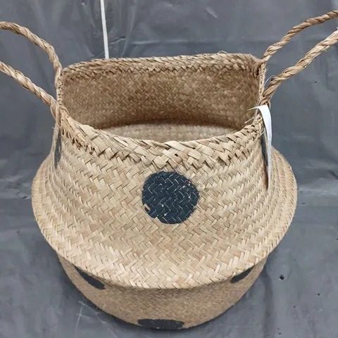 RETREAT DOT BASKET IN BROWN