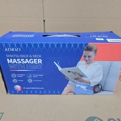 BOXED SHIATSU BACK & NECK MASSAGER