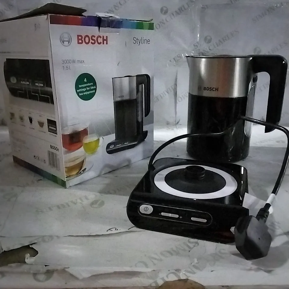 BOXED BOSCH 3000W MAX 1.5L STYLINE KETTLE 