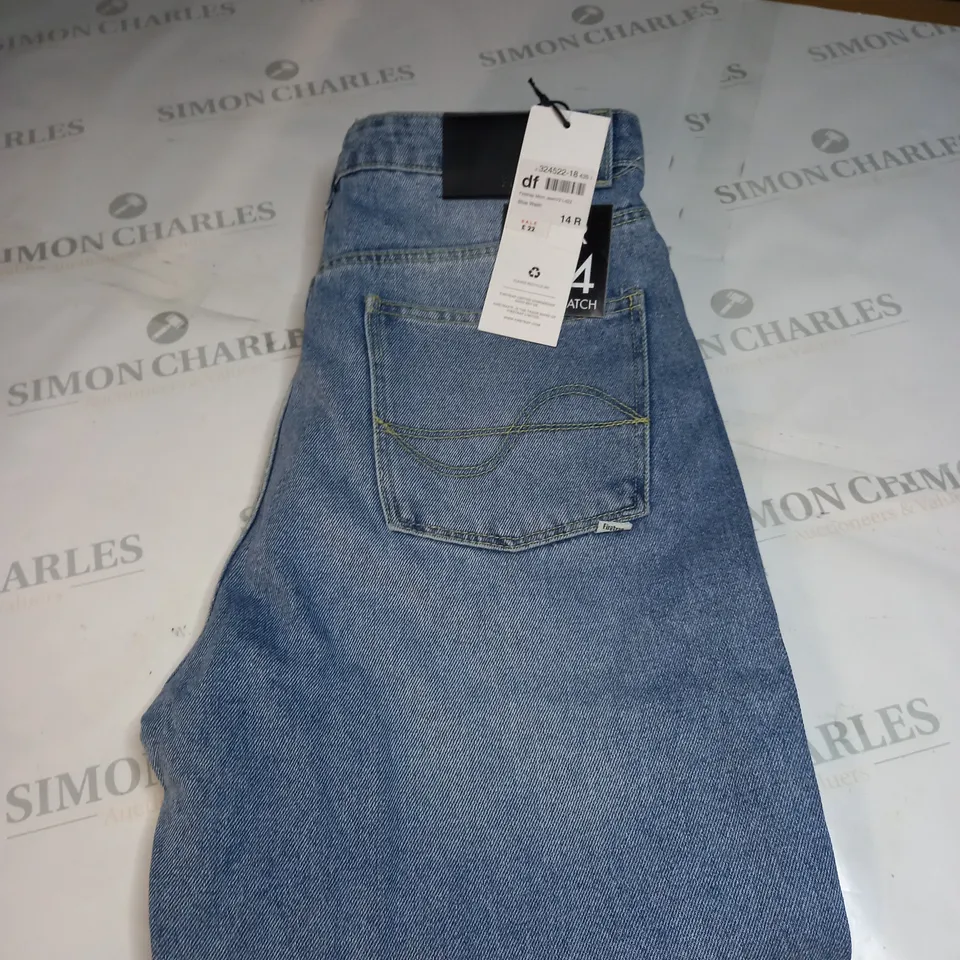 FIRETRAP MOM JEANSIN BLUE WASH - 14R