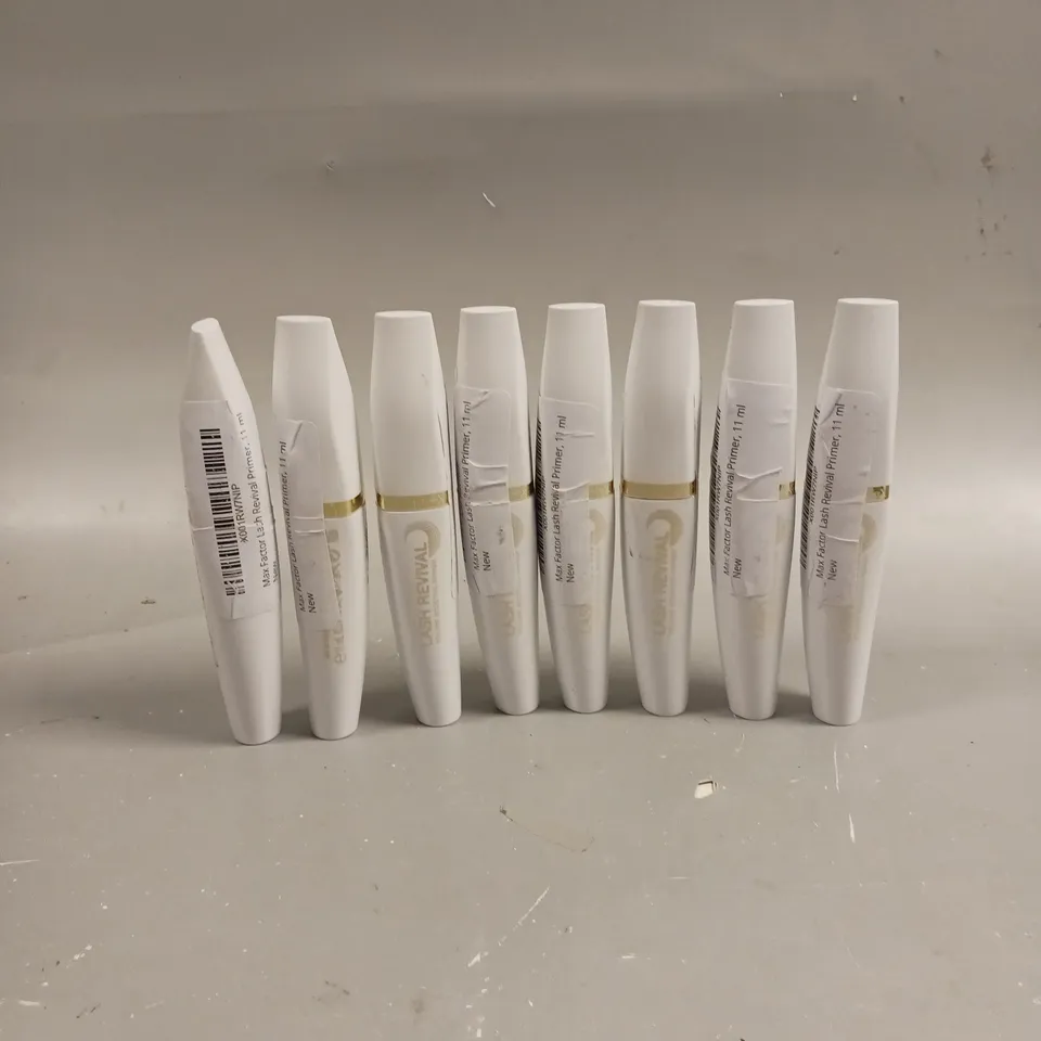 8 X MAX FACTOR LASH REVIVAL PRIMERS - 8 X 11ML