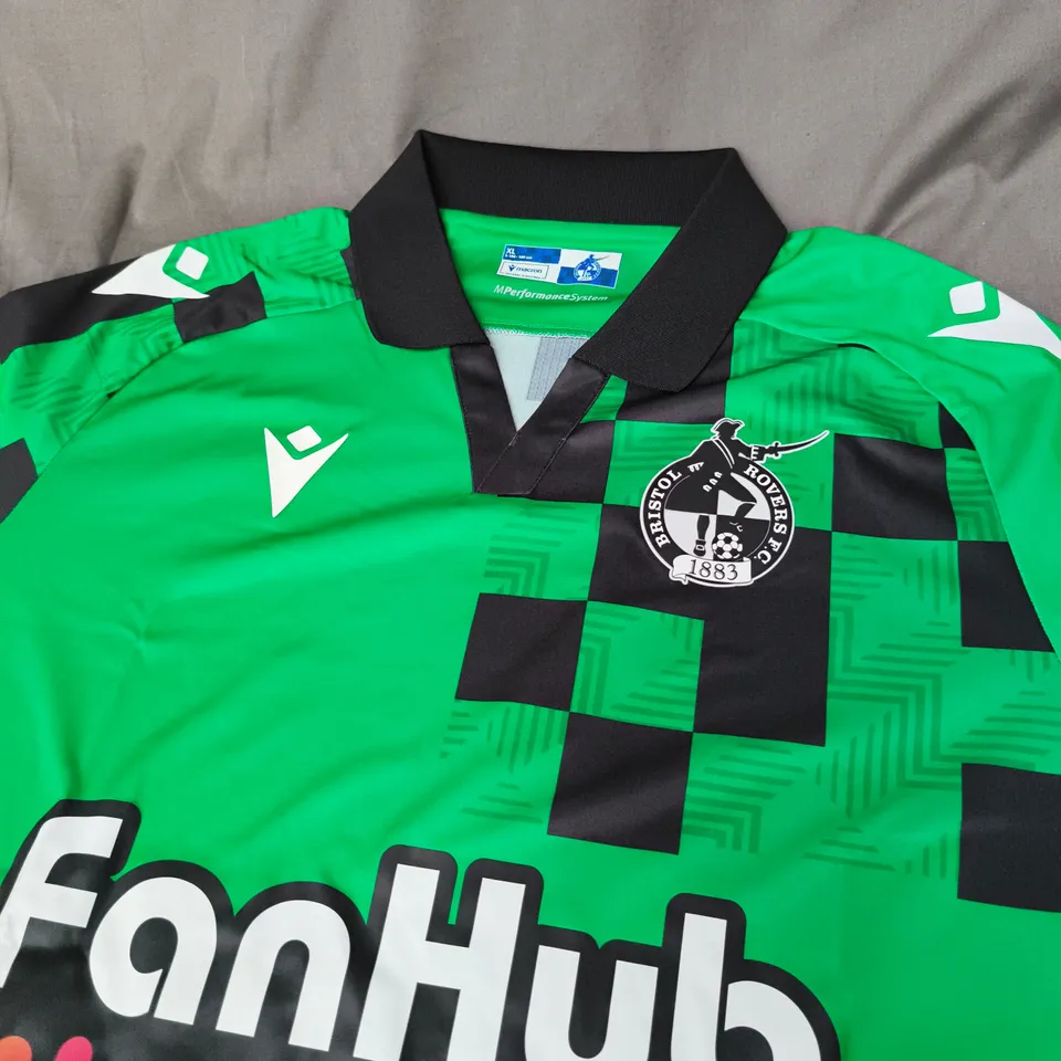 BRISTOL ROVERS FC AWAY JERSEY – SIZE XL