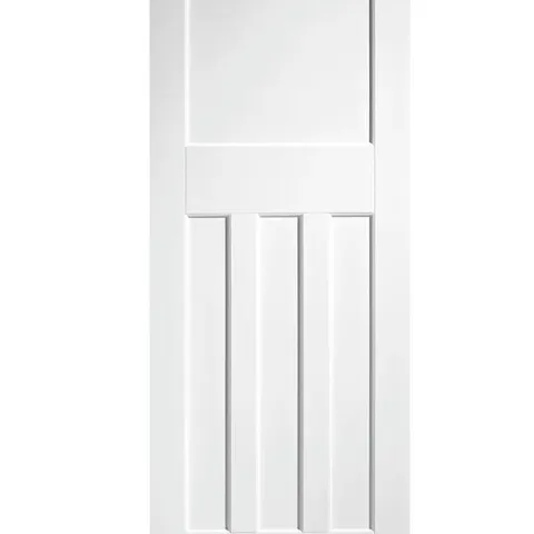 BOXED DX30'S STYLE PRIMED WHITE INTERNAL DOOR - APPROXIMATELY 1981 x 762mm