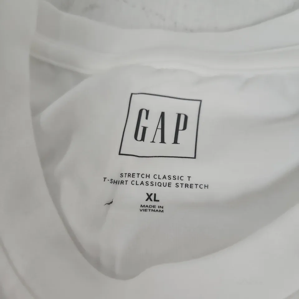 GAP T‑SHIRT XL WHITE – MADE IN VIETNAM