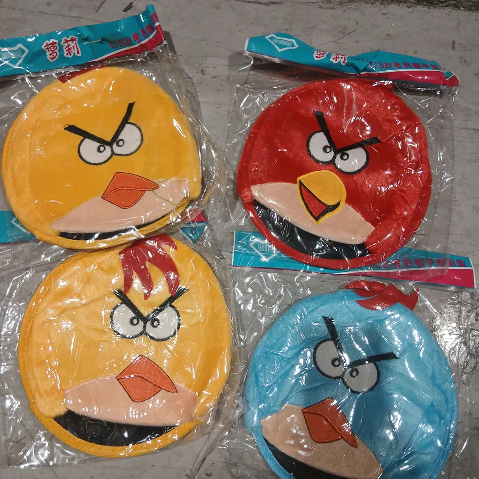 CAGE OF ASSORTED PRODUCTS TO INCLUDE; LARGE QUANTITY OF ANGRY BIRDS LOGILILY