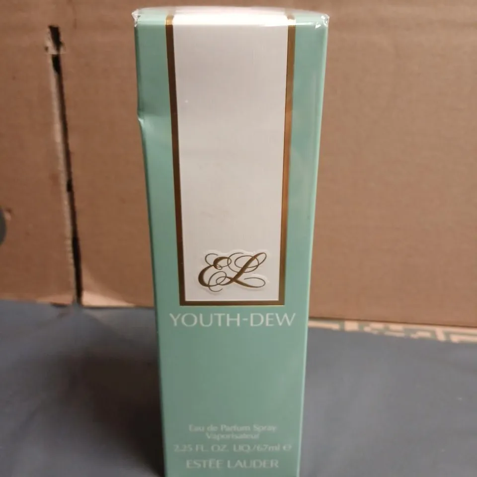 BOXED AND SEALED ESTEE LAUDER YOUTH-DEW EAU DE PARFUM 67ML