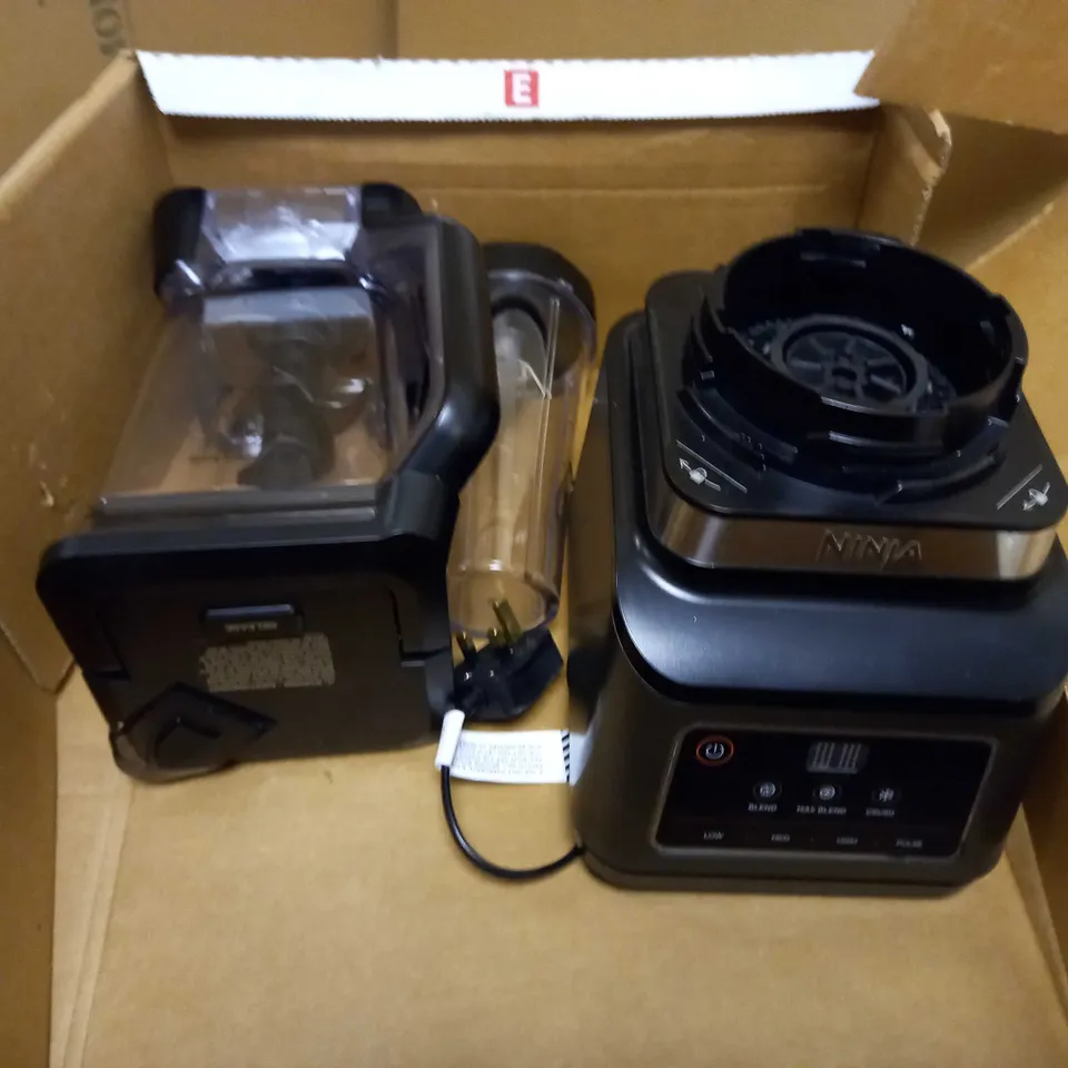 NINJA 2-IN-1 BLENDER WITH AUTO-IQ (BN750UK) BLACK/SILVER
