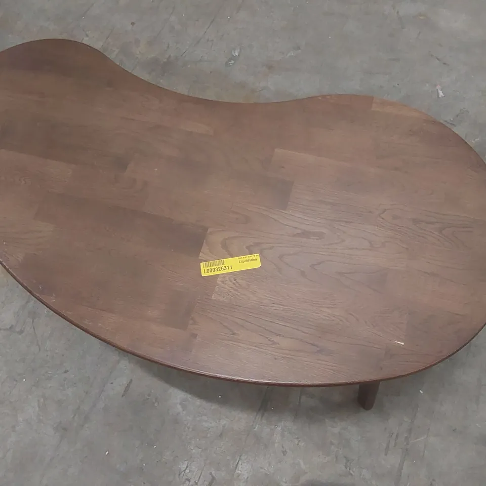 RUNE WOODEN COFFEE TABLE COLOUR: WALNUT