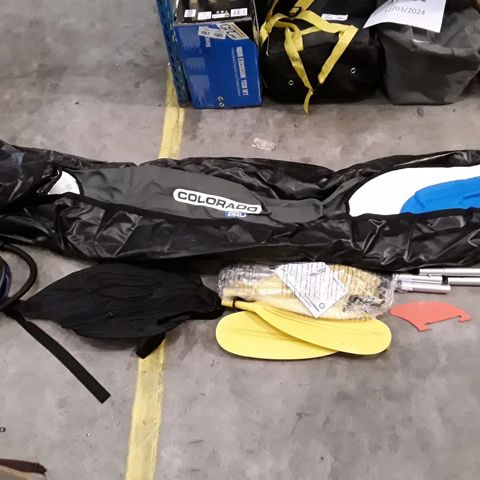 BAGGED SEVYLOR INFLATABLE COLORADO PRO KAYAK 