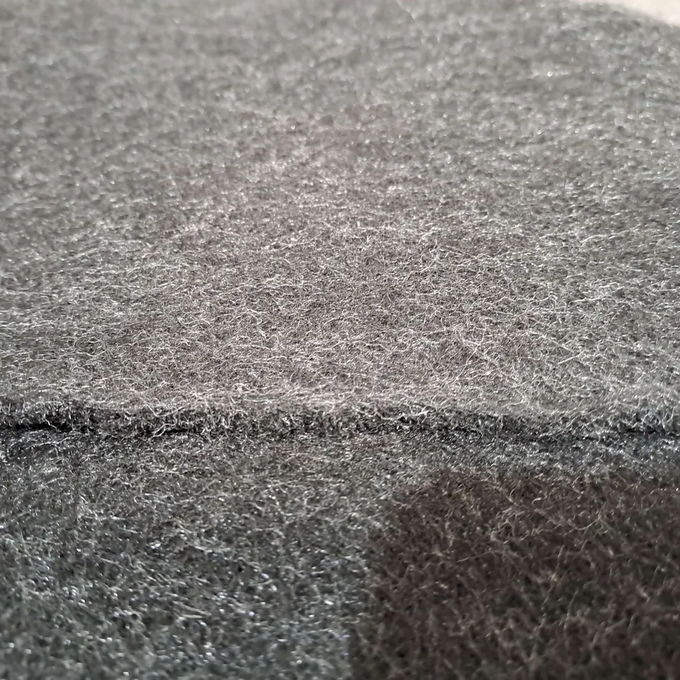 LARGE PIECE OF HEAVY DUTY BLACK FABRIC - SIZE UNSPECIFIED