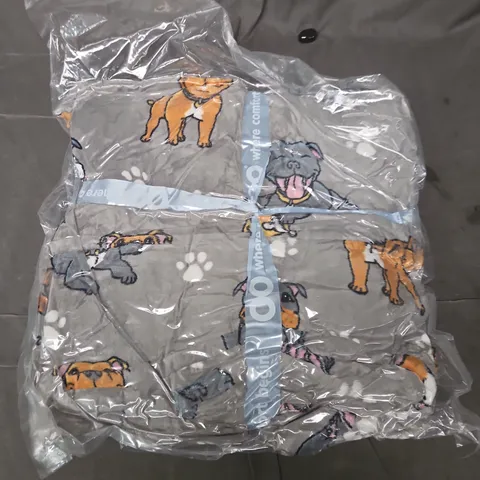 SEALED OODIE OVERSIZED HOODED BLANKET - DOGS