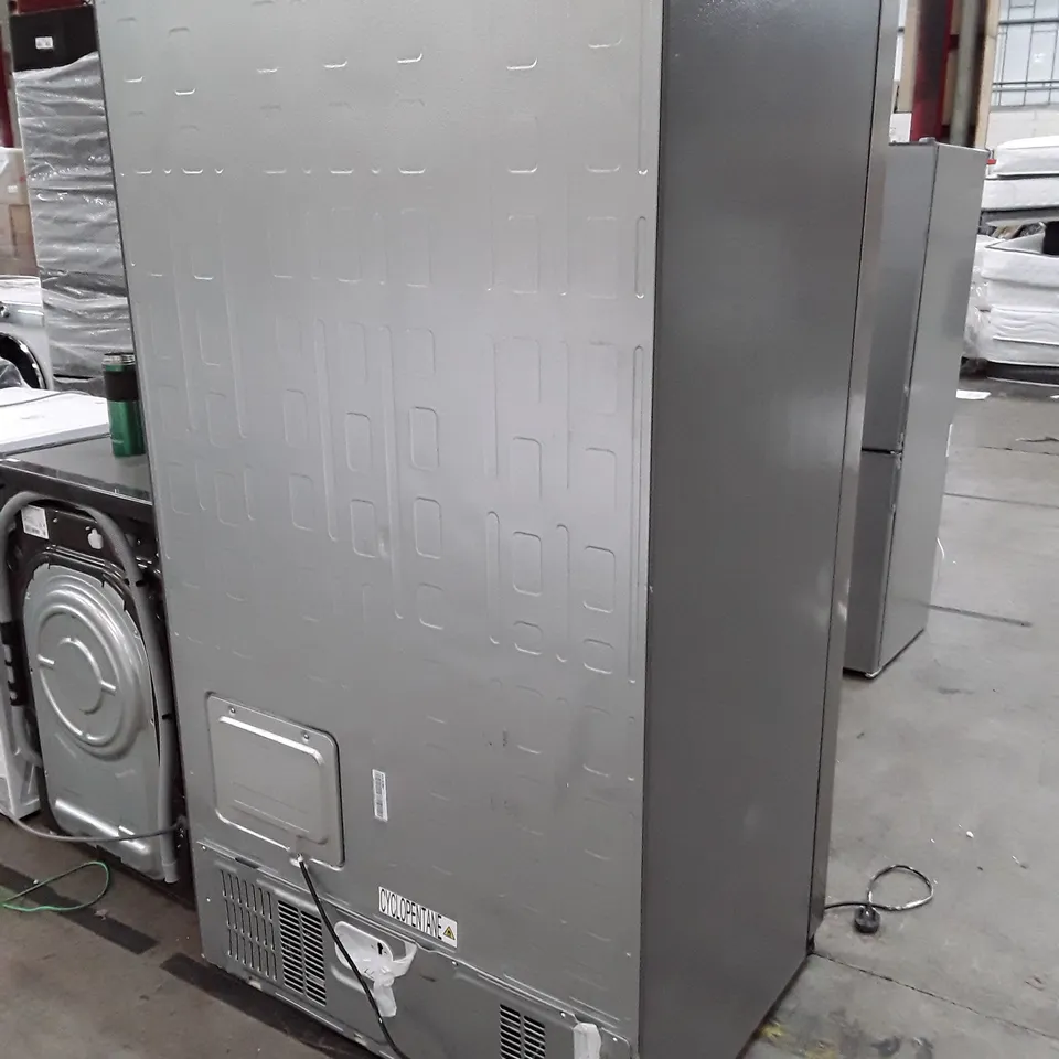 HISENSE INVERTER STAINLESS STEEL FRIDGE FREEZER WITH ICE DISPENSER - RS694N4TCF