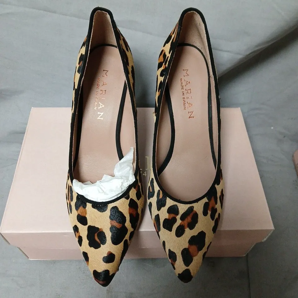 MARIAN LEOPARD PRINT HIGH HEELS – UK 7 (EU 40) – MADE IN ITALY
