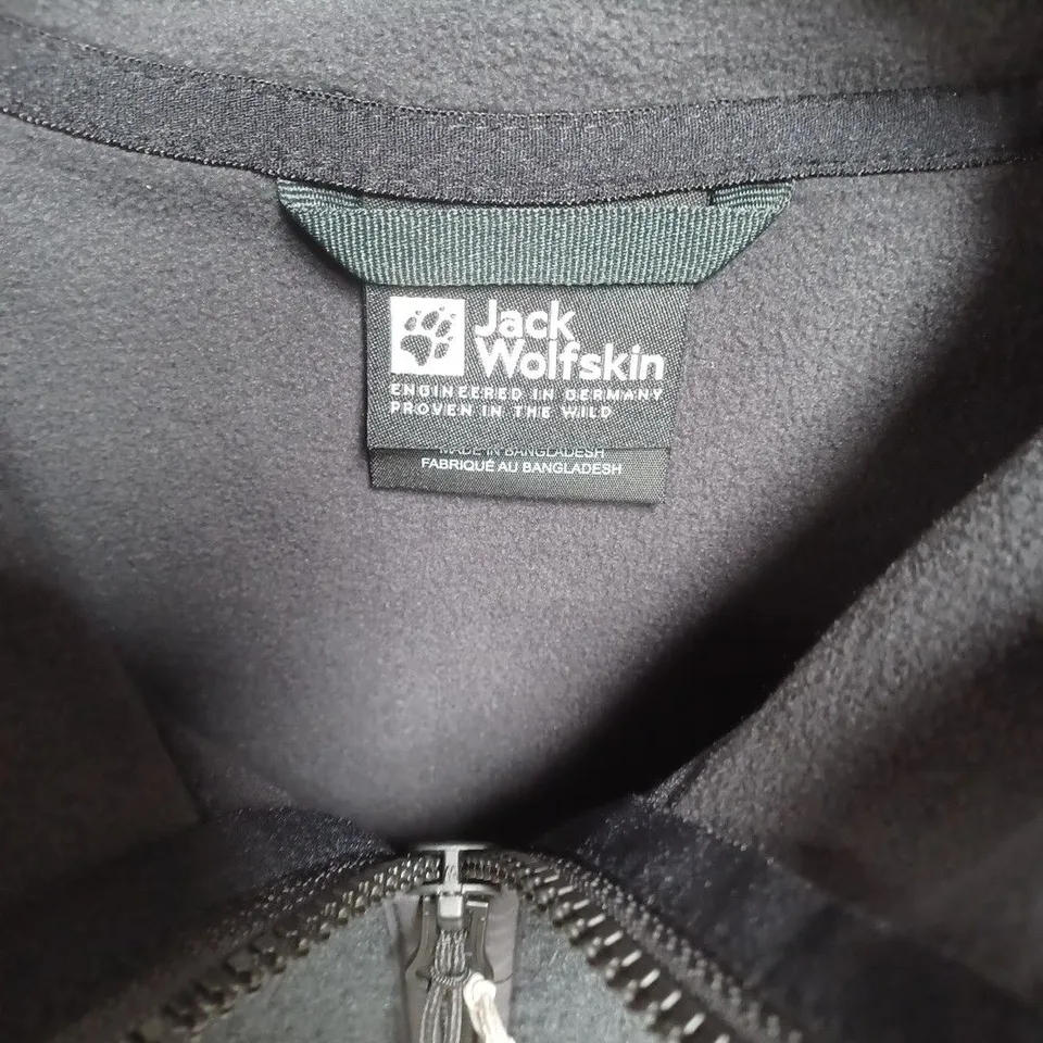 JACK WOLFSKIN STONE LITE JACKET – BLACK, MEN'S M