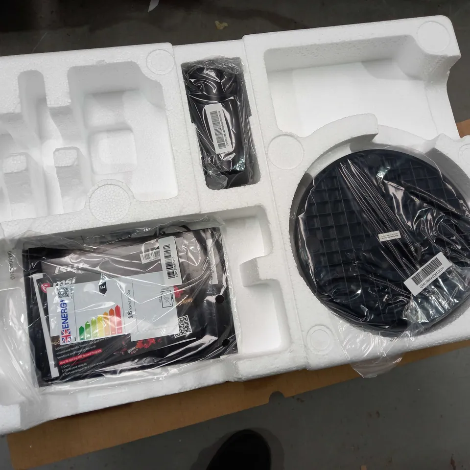 BOXED MSI PRO MP242 SERIES PROFESSIONAL MONITOR WITH POWER LEAD, ARTS FOR STAND AND HDMI LEAD- COLLECTION ONLY