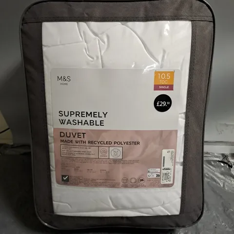 M&S 10.5 TOG SINGLE DUVET