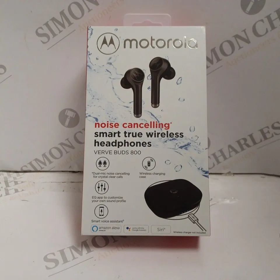 BOXED MOTOROLA NOISE CANCELLING VERVE BUDS 800