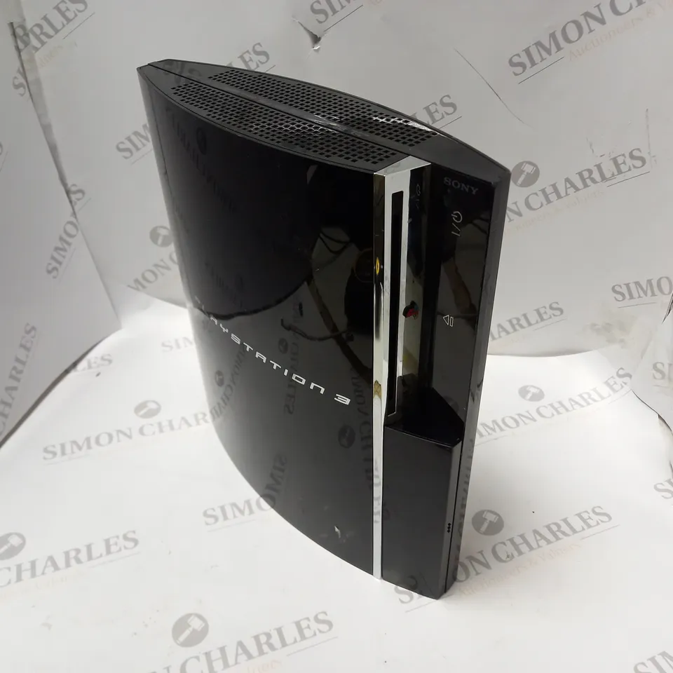 SONY PLAYSTATION 3 GAMES CONSOLE IN BLACK