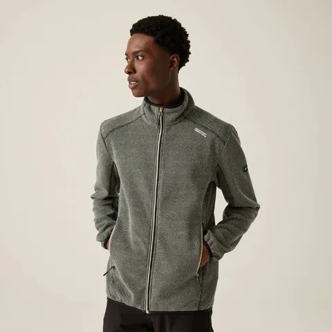 BRAND NEW REGATTA MEN'S TORRENS FULL ZIP FLEECE IN ABBEYSTONE SIZE UK MEDIUM