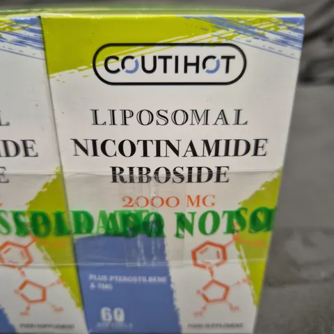 4 X LIPOSOMAL NICOTINAMIDE RIBOSIDE SOFTGEL CAPSULES – 2000 MG (60 CAPSULES)
