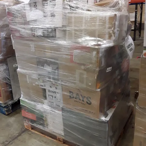 PALLET OF APPROXIMATELY 46 UNPROCESSED RAW RETURN HOUSEHOLD AND ELECTRICAL GOODS TO INCLUDE;