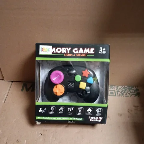 MEMORY GAME LIGHTS & SOUNDS – HANDHELD TOY, BOXED (AGES 3+)