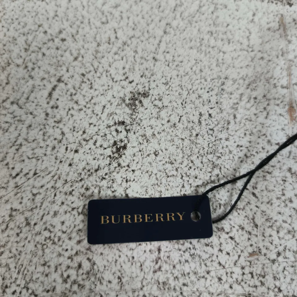 BURBERRY EYEWEAR SUNGLASSES BY SAFILO – CLEAR FRAME, BROWN LENSES