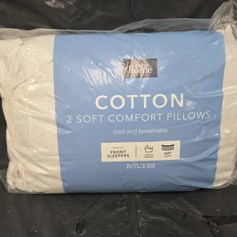 COTTON 2 SOFT COMFORT PILLOWS